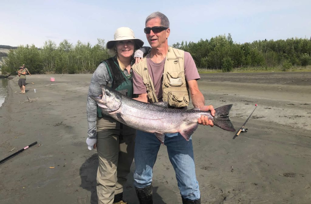 King Salmon fishing with Fishing Bug Charters.